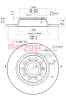 14925 V METZGER Тормозной диск