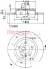 14933 METZGER Тормозной диск