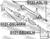 Превью - 0122-AGL10 FEBEST Осевой шарнир, рулевая тяга (фото 2)