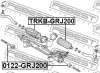 Превью - 0122-GRJ200 FEBEST Осевой шарнир, рулевая тяга (фото 2)