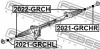 Превью - 2022-GRCH FEBEST Осевой шарнир, рулевая тяга (фото 2)