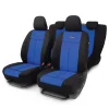 TT-902P BK/BL AUTOPROFI Чехлы для сиденья tt, передний ряд, задний ряд, airbag, черн./синий