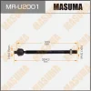 MR-U2001 MASUMA Осевой шарнир, рулевая тяга