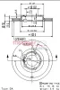 24950 METZGER Тормозной диск