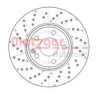 25328 V METZGER Тормозной диск