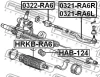 Превью - HRKB-RA6 FEBEST Пыльник, рулевое управление (фото 2)
