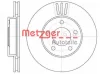 61020.10 METZGER Тормозной диск