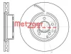 61067.10 METZGER Тормозной диск