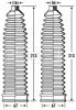 BSG3279 BORG & BECK Комплект пыльника, рулевое управление