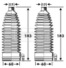BSG3283 BORG & BECK Комплект пыльника, рулевое управление