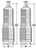 BSG3323 BORG & BECK Комплект пыльника, рулевое управление