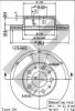 6110473 METZGER Тормозной диск