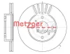 6179.10 METZGER Тормозной диск