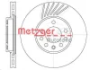 6494.10 METZGER Тормозной диск