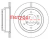 6515.10 METZGER Тормозной диск