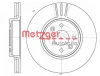 6583.10 METZGER Тормозной диск