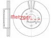 6610.10 METZGER Тормозной диск