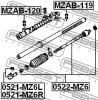 Превью - MZAB-120 FEBEST Подвеска, рулевое управление (фото 2)