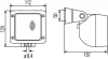 Превью - 1GA 996 083-011 BEHR/HELLA/PAGID Фара рабочего освещения (фото 3)