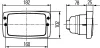 Превью - 1GD 996 018-541 BEHR/HELLA/PAGID Фара рабочего освещения (фото 2)