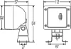 Превью - 1GA 007 506-011 BEHR/HELLA/PAGID Фара рабочего освещения (фото 3)