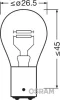 7537-02B OSRAM Лампа накаливания, фонарь указателя поворота