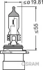 9006XS OSRAM Лампа накаливания, фара дальнего света