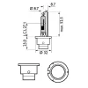 85126WHV2C1 PHILIPS Лампа накаливания, фара дальнего света