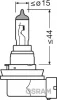 64219L+ OSRAM Лампа накаливания, противотуманная фара