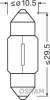 6438-02B OSRAM Лампа накаливания, oсвещение салона