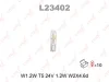 L23402 LYNXAUTO Лампа накаливания