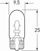 Превью - 8GP 003 594-243 BEHR/HELLA/PAGID Лампа накаливания, стояночные огни / габаритные фонари (фото 2)