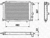 350213358000 MAGNETI MARELLI Радиатор охлаждения двигателя