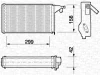 350218062000 MAGNETI MARELLI Радиатор отопителя салона