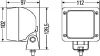 Превью - 2ZR 996 506-501 BEHR/HELLA/PAGID Фара заднего хода (фото 2)