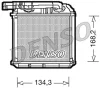 DRR28001 DENSO Теплообменник, отопление салона