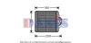 329000N AKS DASIS Теплообменник, отопление салона
