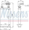 Превью - 70519 NISSENS Теплообменник, отопление салона (фото 6)