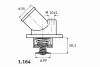 1.164.92.344 BEHR/HELLA/PAGID Термостат opel