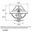 2.413.80 BEHR/HELLA/PAGID Термостат bmw