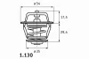 1.130.92.307 BEHR/HELLA/PAGID Термостат opel