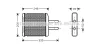 DW6059 AVA Теплообменник, отопление салона