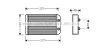 FTA6254 AVA Теплообменник, отопление салона