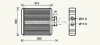 VN6196 AVA Теплообменник, отопление салона