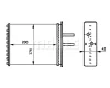 AH 161 000S KNECHT/MAHLE Теплообменник, отопление салона