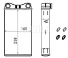 AH 239 000S KNECHT/MAHLE Теплообменник, отопление салона