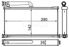 AH 261 000S KNECHT/MAHLE Теплообменник, отопление салона