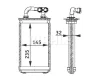 AH 84 000P KNECHT/MAHLE Теплообменник, отопление салона