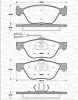 363702161158 MAGNETI MARELLI Тормозные колодки