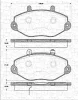 363702161193 MAGNETI MARELLI Тормозные колодки